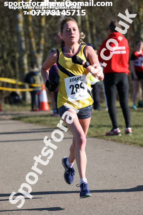 Senior women and vets women and men, 2018 Royal Signals NECAA Road Relays, Hetton. Photo: David T. Hewitson/Sports for All Pics